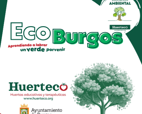 Proyecto EcoBurgos de Huerteco, aprendiendo a labrar un verde porvenir,