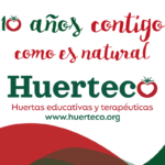 Agradecimiento Huerteco, 10 años, contigo como es natural