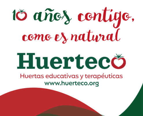 Agradecimiento Huerteco, 10 años, contigo como es natural