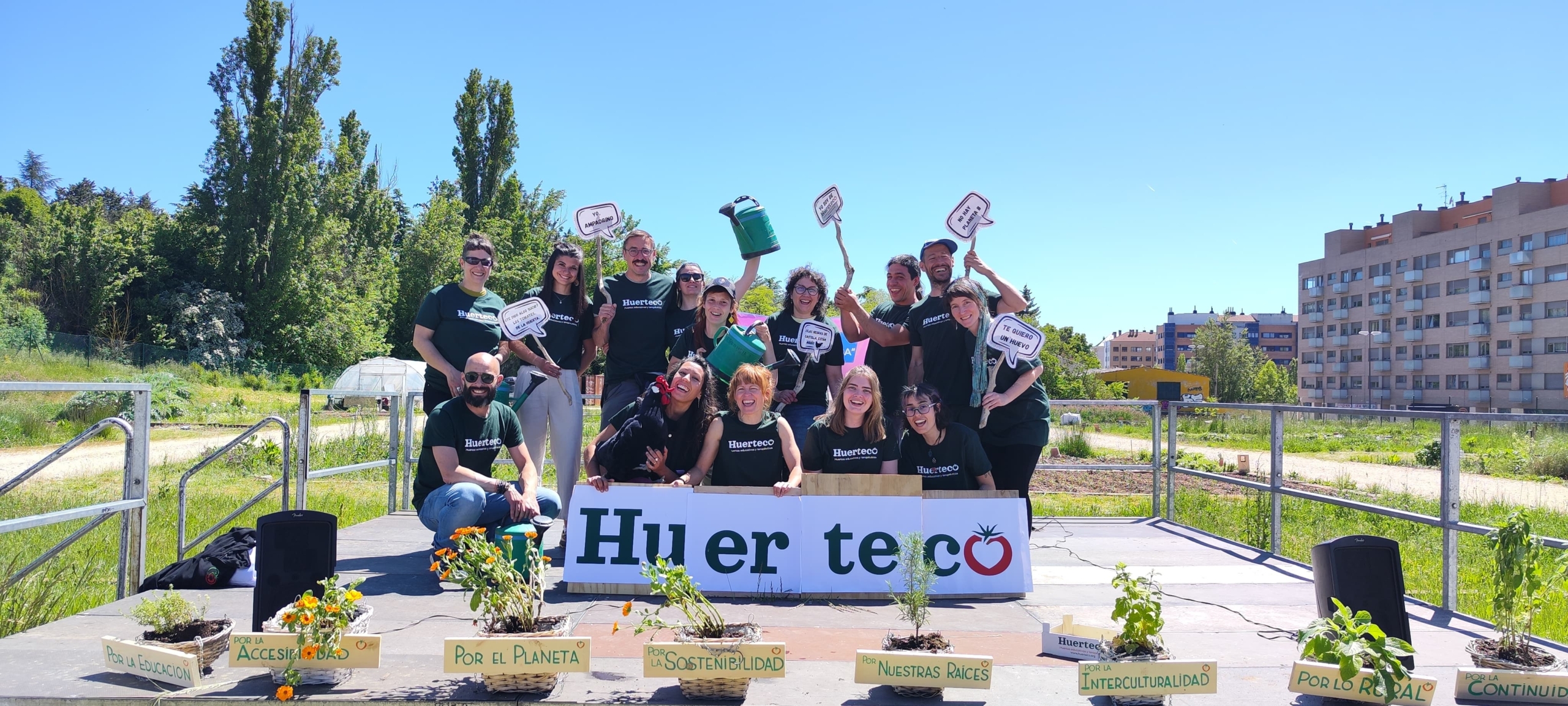 Celebración del 10 Aniversario de Huerteco - Horticultura Terapéutica Burgos