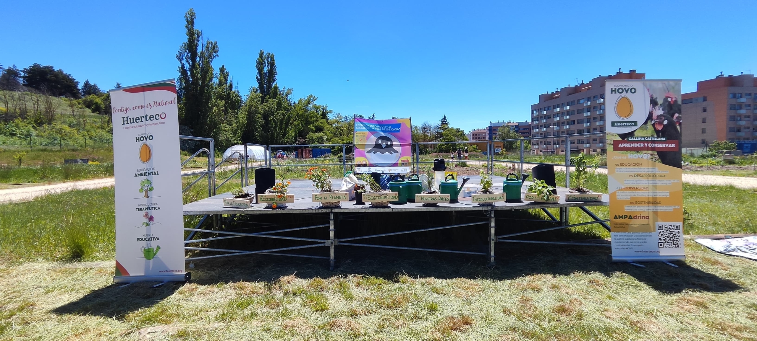 Celebración del 10 Aniversario de Huerteco - Educación Ambiental Burgos