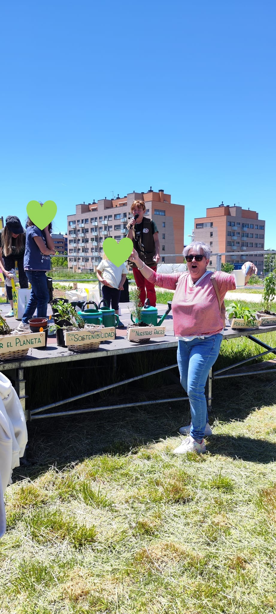 Presentación jardín sensorial Huerteco Burgos