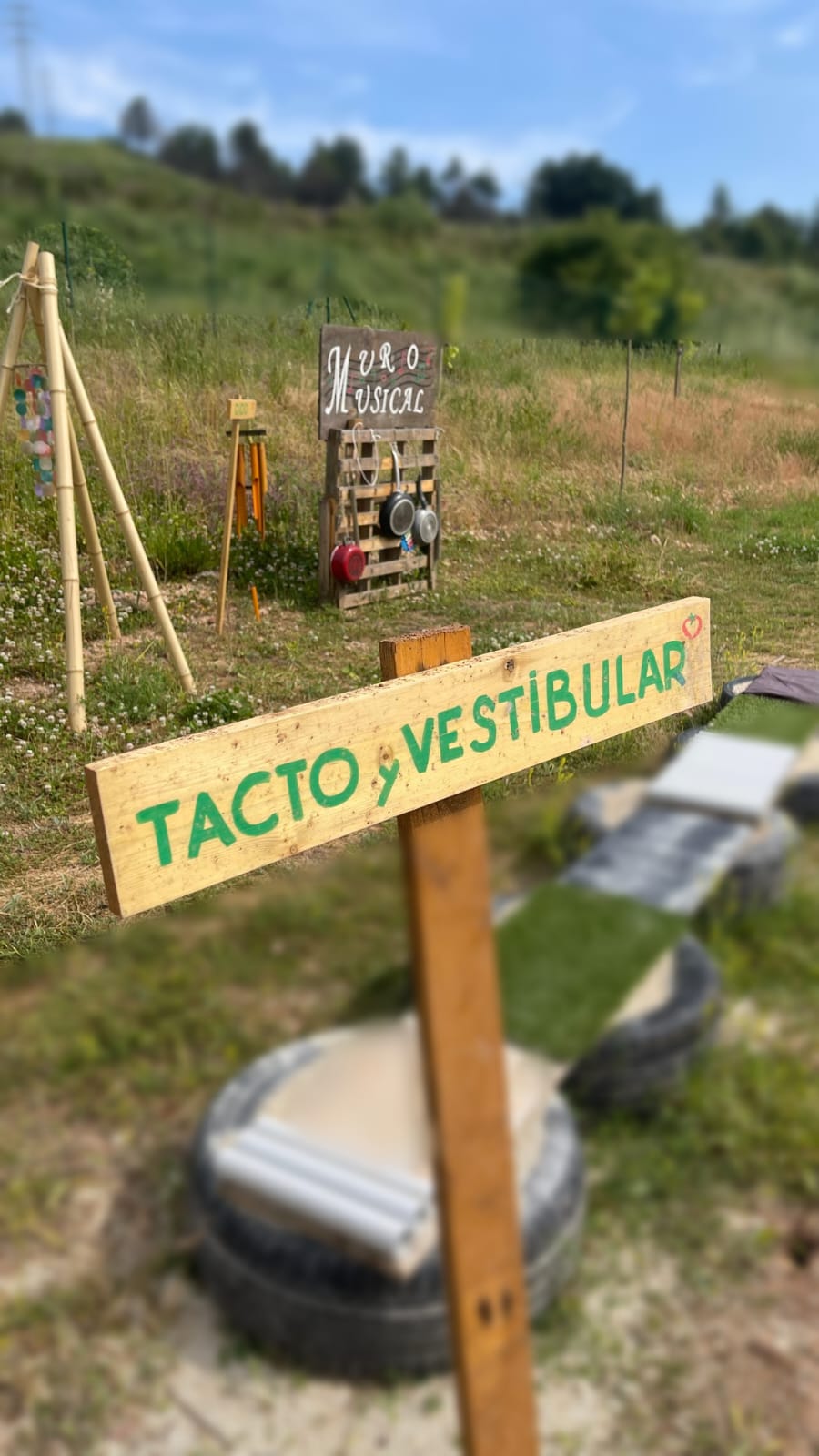 Jardín sensorial Huerteco huertos de ocio