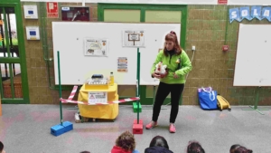 Eco proyecto Hovo recuperación de la Gallina Castellana Negra - Huerteco - curso 2024-25