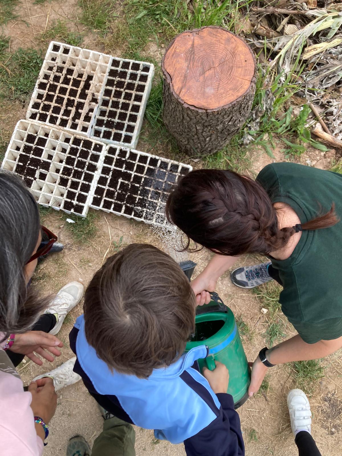 Hortelanos y hortelanas por un día con Huerteco - huertos de ocio en Fuente Bermeja