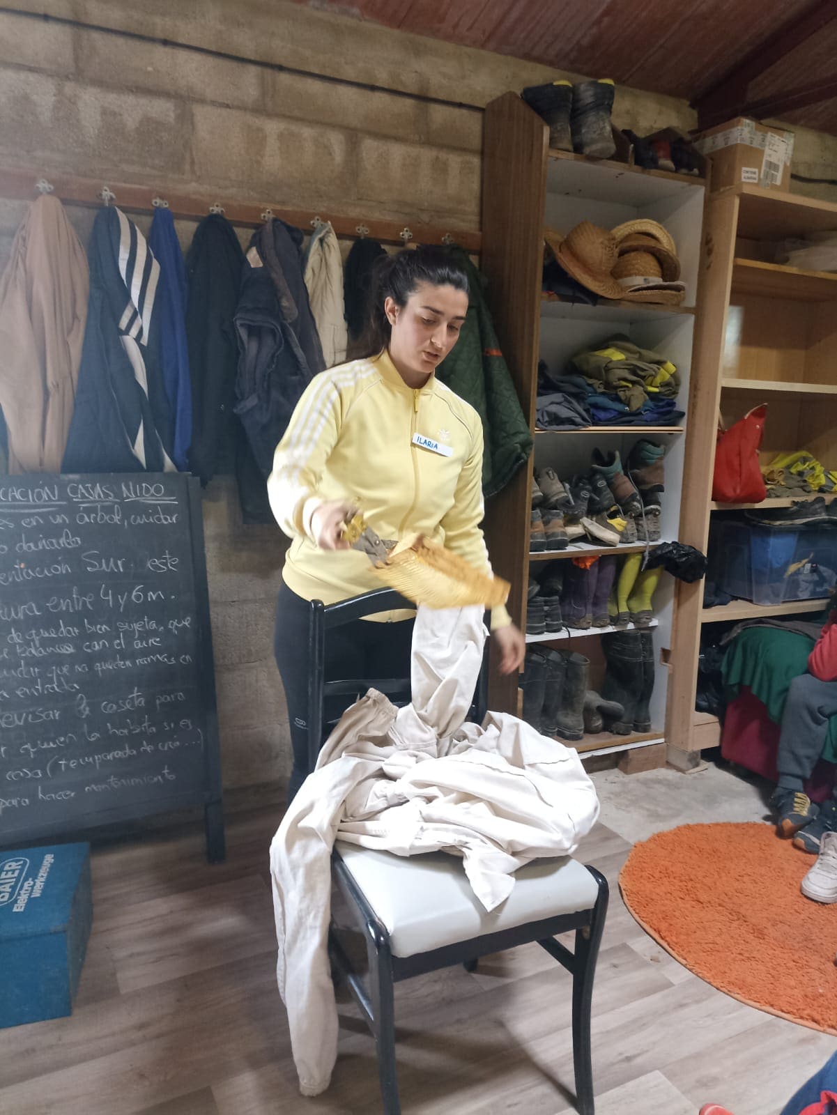 Huerta educativa huerteco aula rural 2025