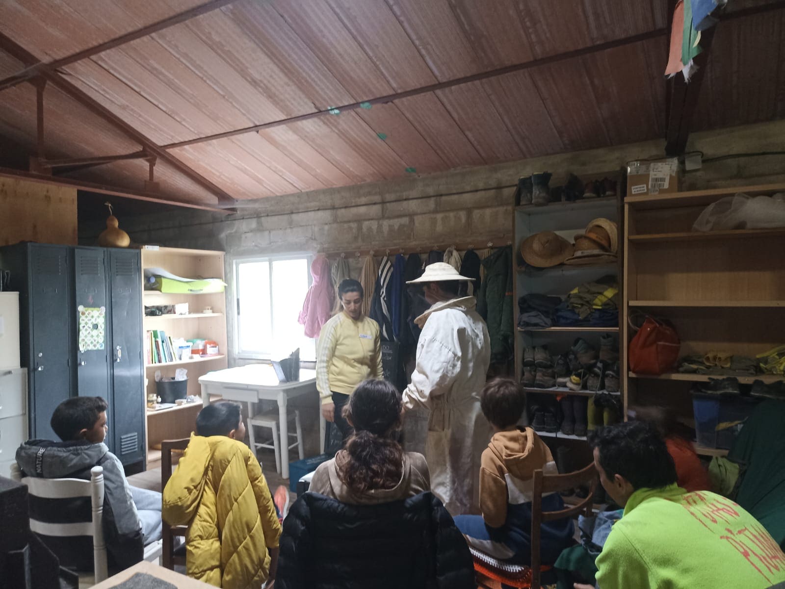 Huerta educativa huerteco aula rural 2025