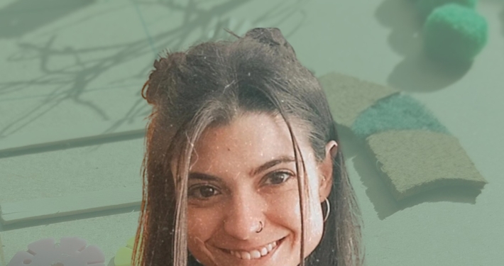 Oihane Garrido, diseñadora de espacios pedagógicos.
