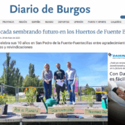 Una década sembrando futuro Diario de Burgos, Huerteco en medios