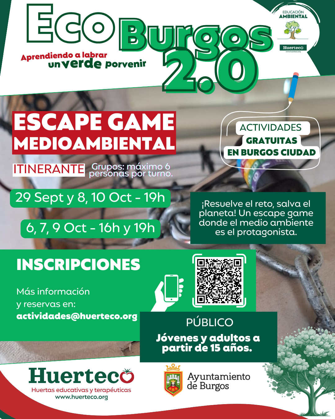 Escape Game Medio ambiental - Huerteco