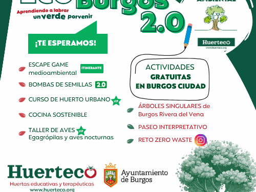 Proyecto de educación ambiental de Huerteco, Eco Burgos 2.0