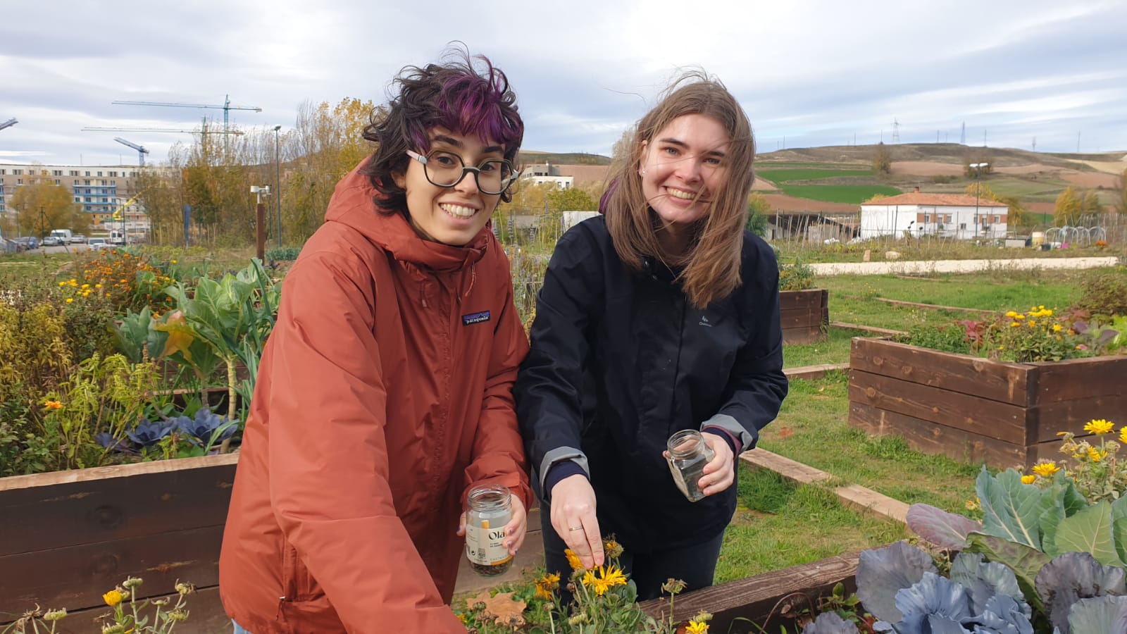 Entrevista voluntaria europea, Sofía de Italia en Huerteco. Entrevista voluntaria europea, Sofía de Italia en Huerteco.