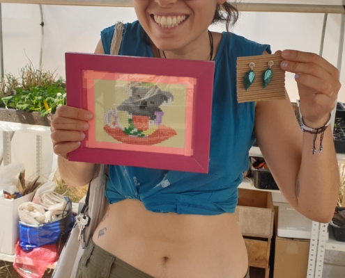 Entrevista voluntaria europea, Sofía de Italia en Huerteco.